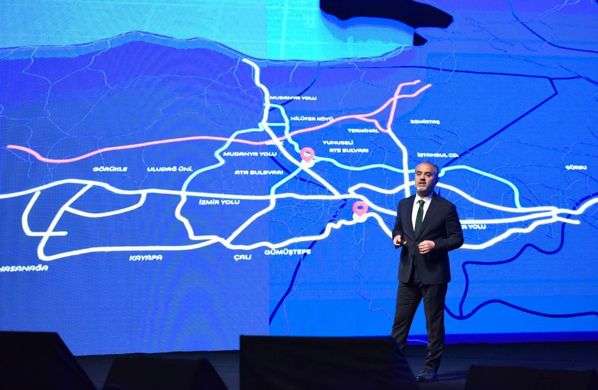 Alinur Aktaş'tan Bursa'yı geleceğe taşıyacak projeler