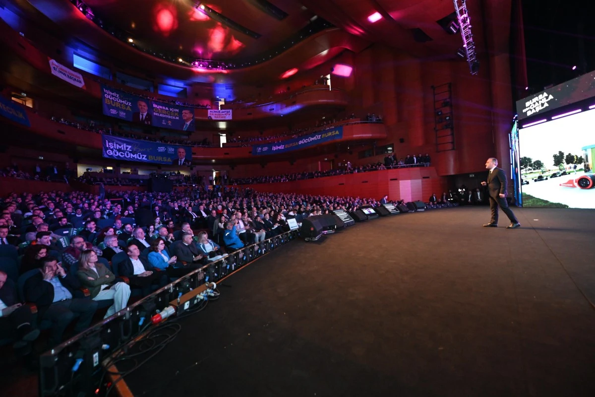 Alinur Aktaş'tan Bursa'yı geleceğe taşıyacak projeler