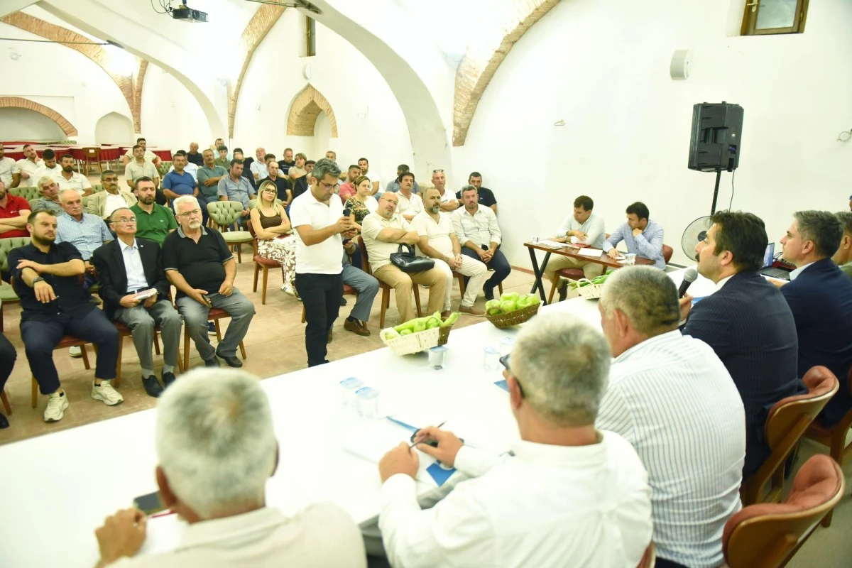 Başkan Ercan Özel'in öncülüğünde Yenişehir biber için birlik oldu