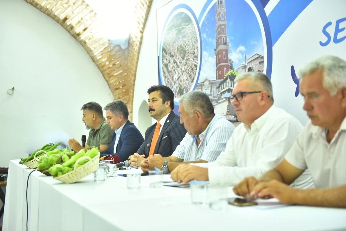 Başkan Ercan Özel'in öncülüğünde Yenişehir biber için birlik oldu