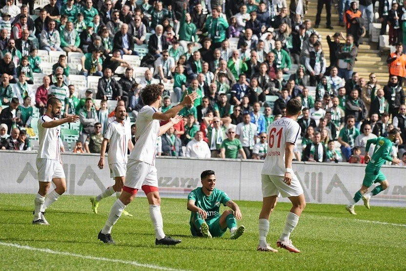 Bursaspor, Silike maçından istediği sonucu alamadı 