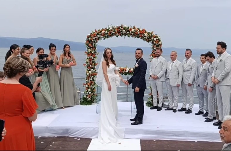 Bursalı Kahya ailesine Amerikalı gelin