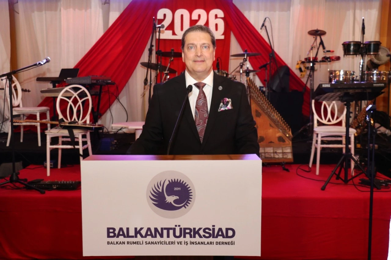 BALKANTÜRKSİAD üyelerinden yeni yıl buluşması