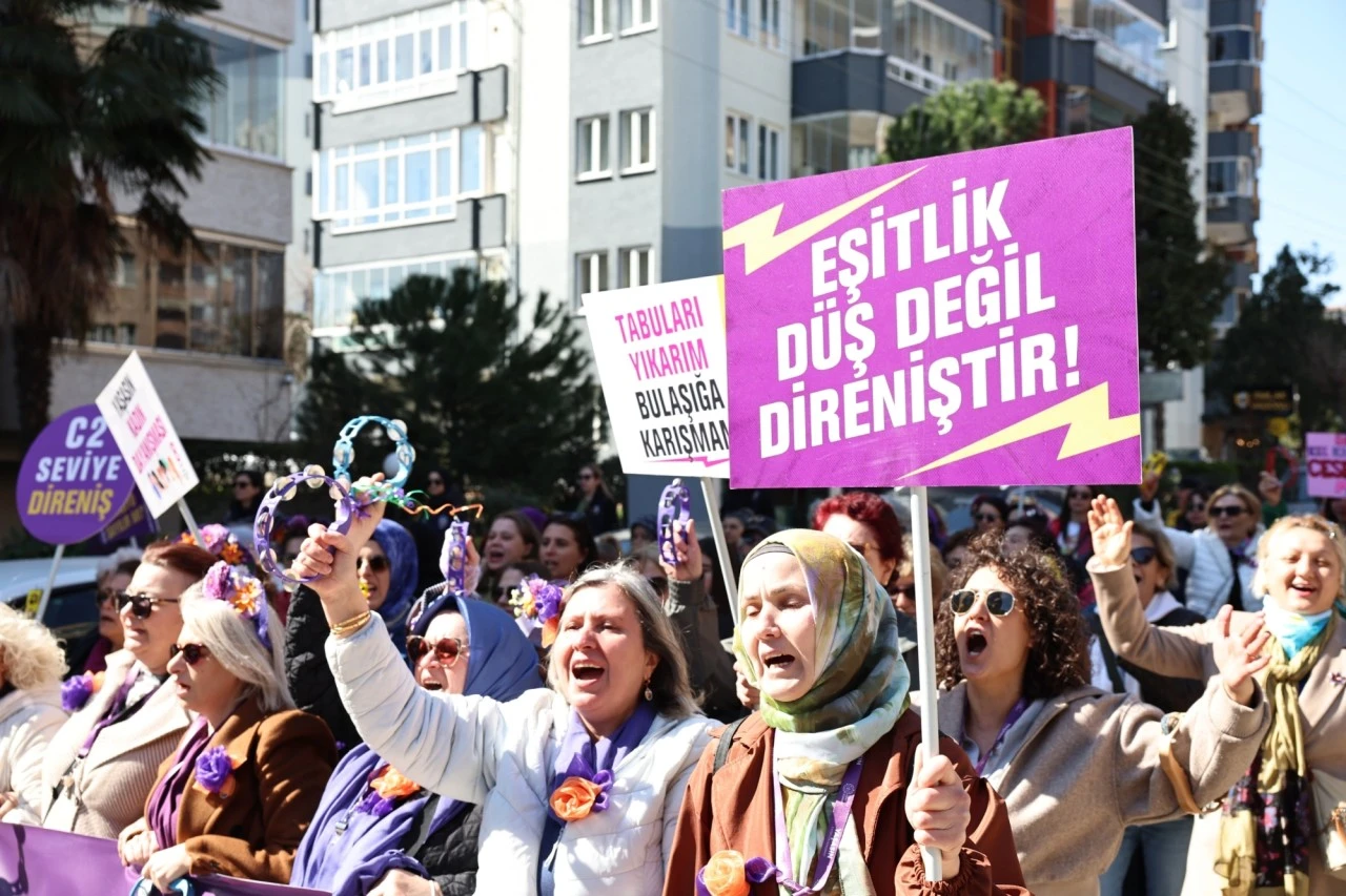 Bursa Nilüfer’de kadınlar tek ses oldu