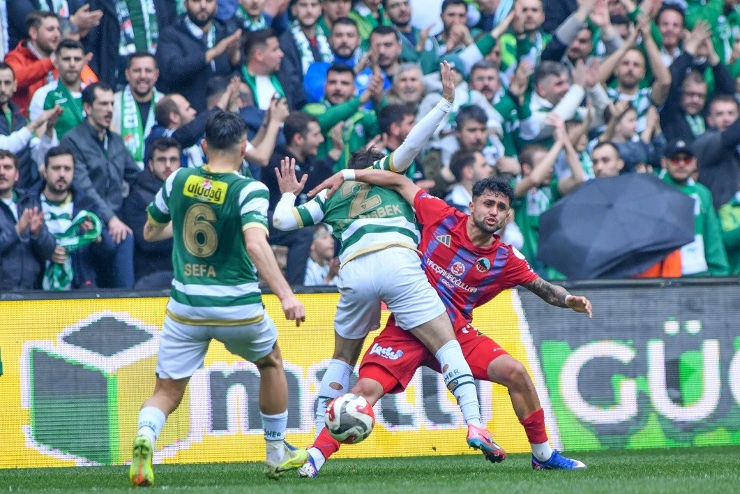 Bursaspor-Mardinspor maçından en özel kareler 
