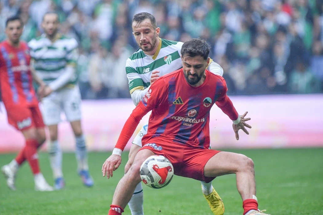 Bursaspor-Mardinspor maçından en özel kareler 