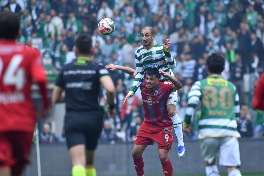 Bursaspor-Mardinspor maçından en özel kareler 