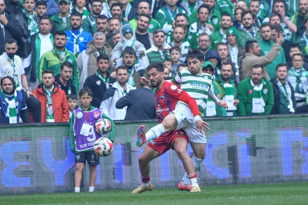 Bursaspor-Mardinspor maçından en özel kareler 