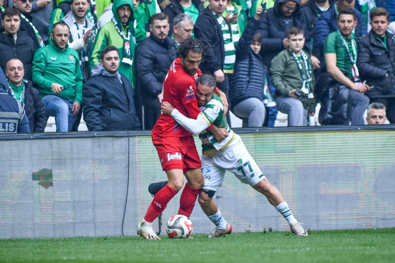 Bursaspor-Mardinspor maçından en özel kareler 