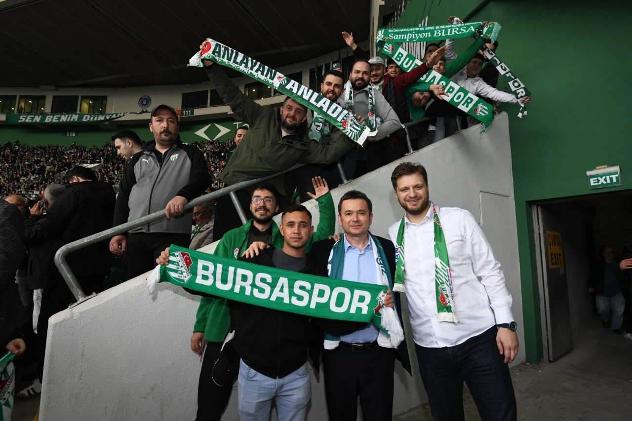 Osmangazi Belediyesi Bursaspor sevdasını sınırların ötesine taşıdı