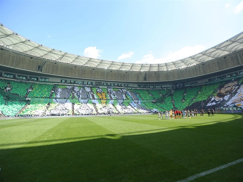 Bursaspor'un şampiyonluk maçından en özel kareler