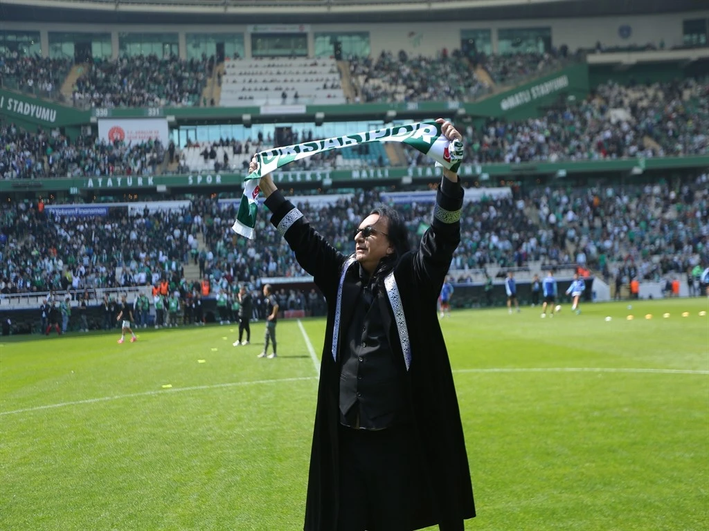 Bursaspor'un şampiyonluk maçından en özel kareler