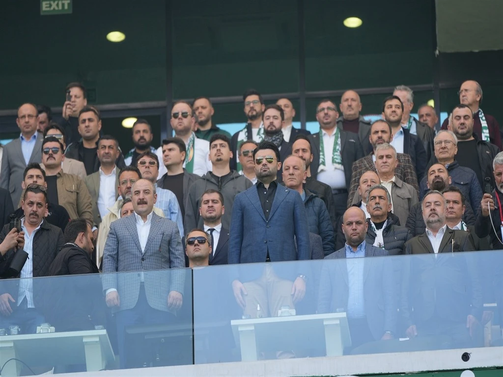 Bursaspor'un şampiyonluk maçından en özel kareler