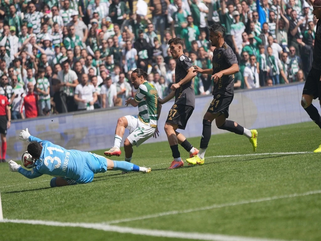 Bursaspor'un şampiyonluk maçından en özel kareler
