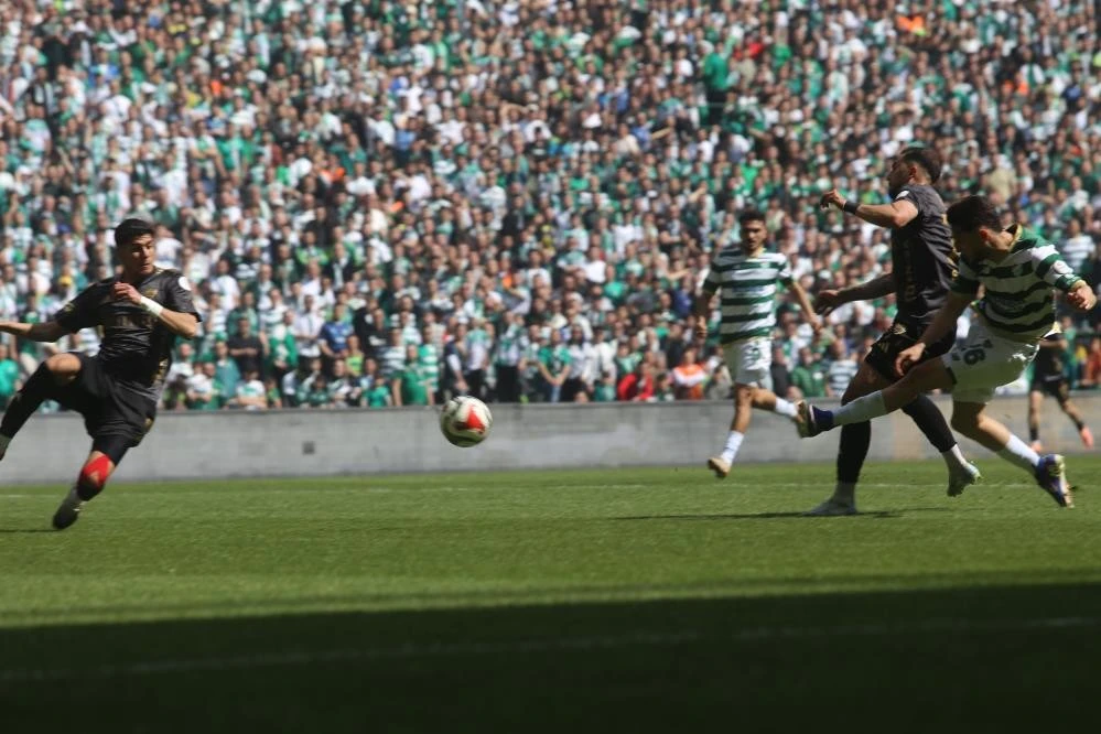Bursaspor'un şampiyonluk maçından en özel kareler
