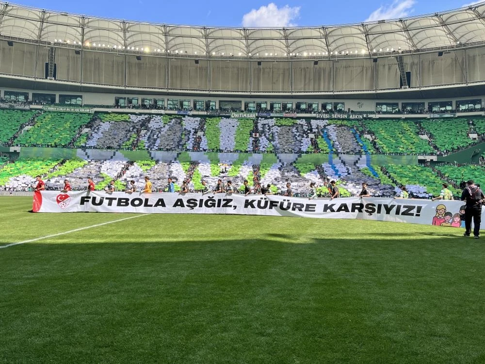 Bursaspor'un şampiyonluk maçından en özel kareler
