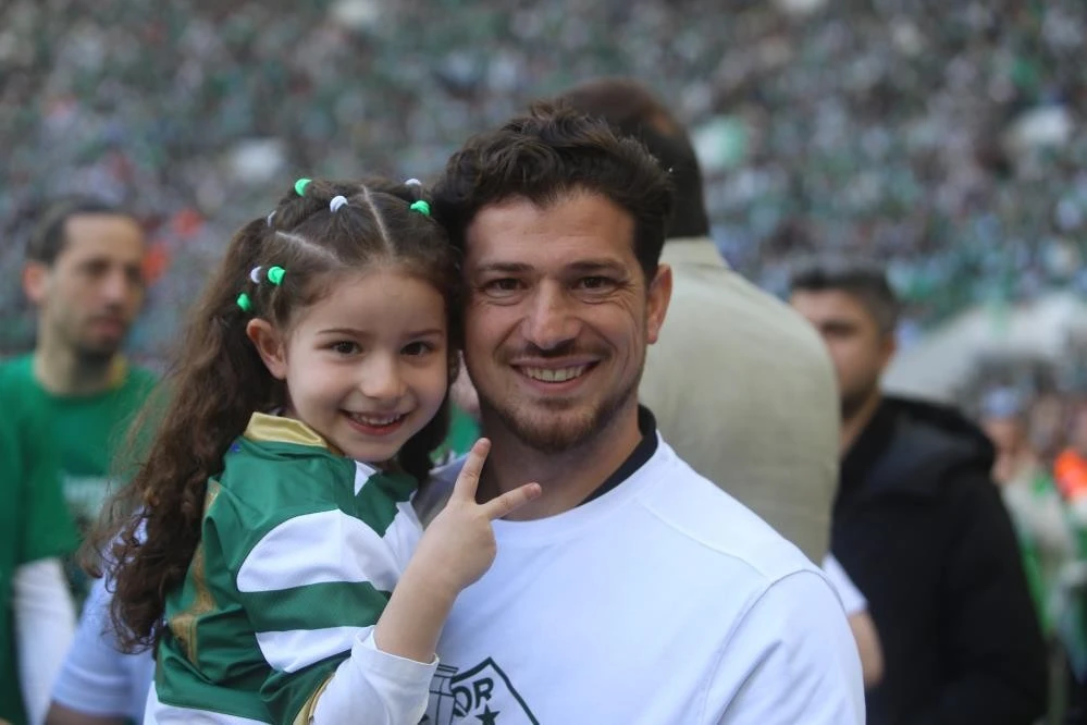 Bursaspor'un şampiyonluk maçından en özel kareler