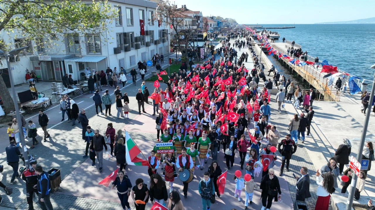 Mudanya'da 23 Nisan coşkusu sınırları aştı