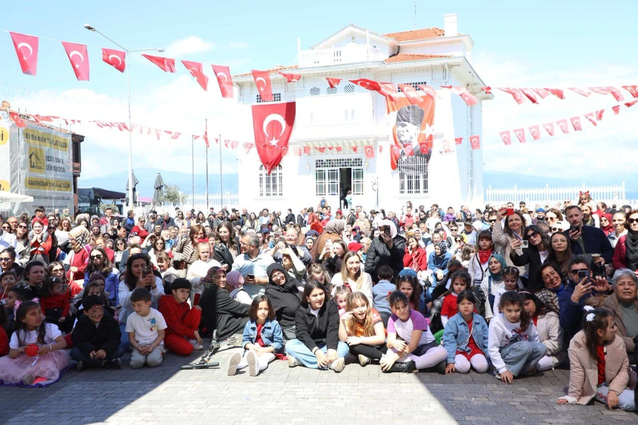 Mudanya'da 23 Nisan coşkusu sınırları aştı