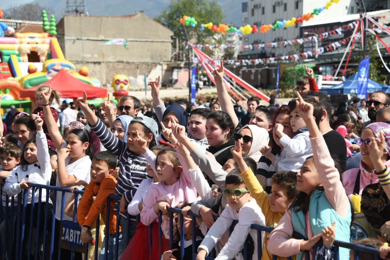 Osmangazi’de Çocuk Bayramı 3 Gün Boyunca Karnaval Havasında Kutlandı