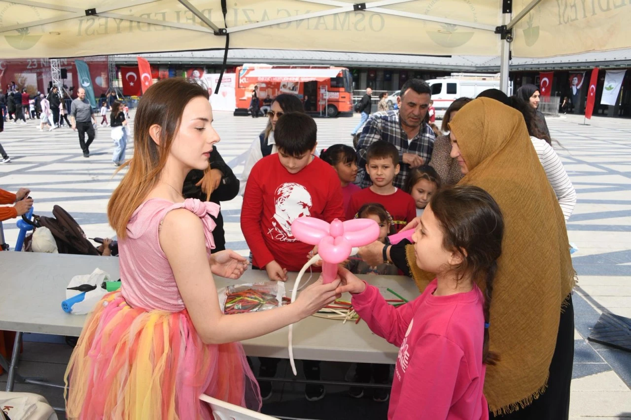 Osmangazi’de Çocuk Bayramı 3 Gün Boyunca Karnaval Havasında Kutlandı