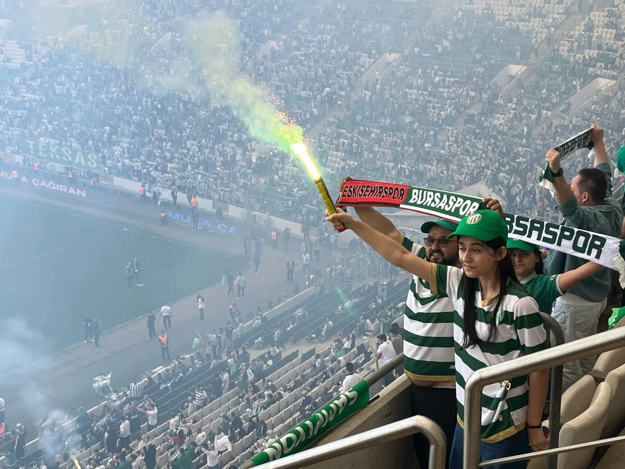 Şampiyonluk sahnesi Bursaspor'un