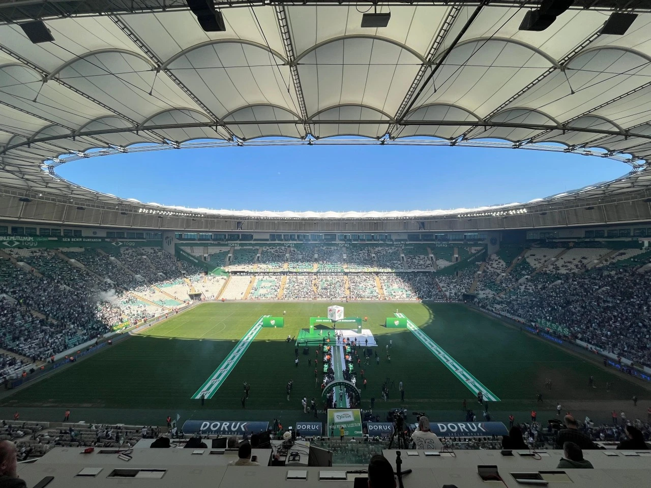 Şampiyonluk sahnesi Bursaspor'un