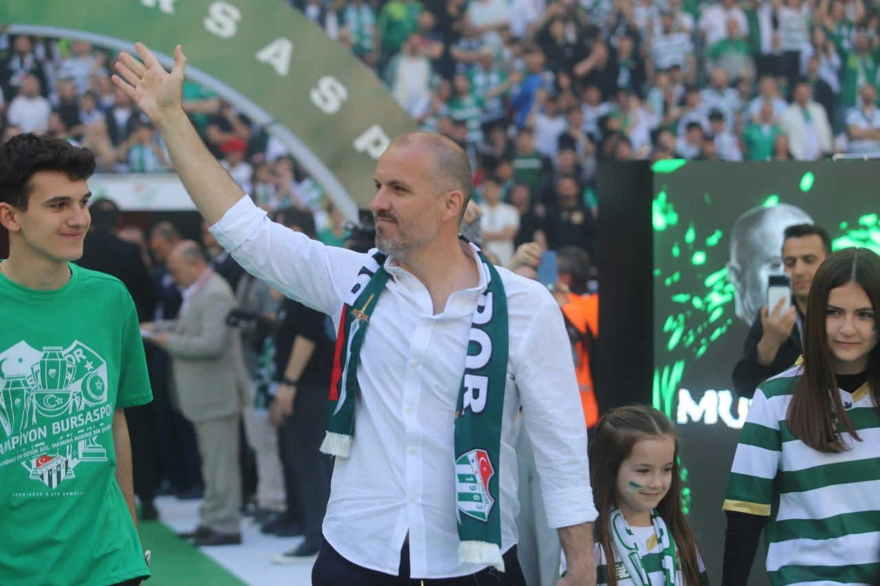 Şampiyonluk sahnesi Bursaspor'un