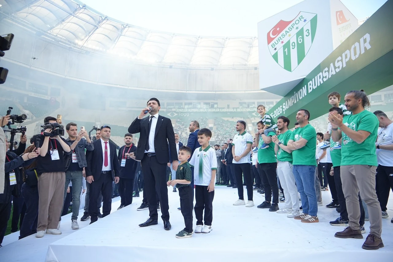 Şampiyonluk sahnesi Bursaspor'un