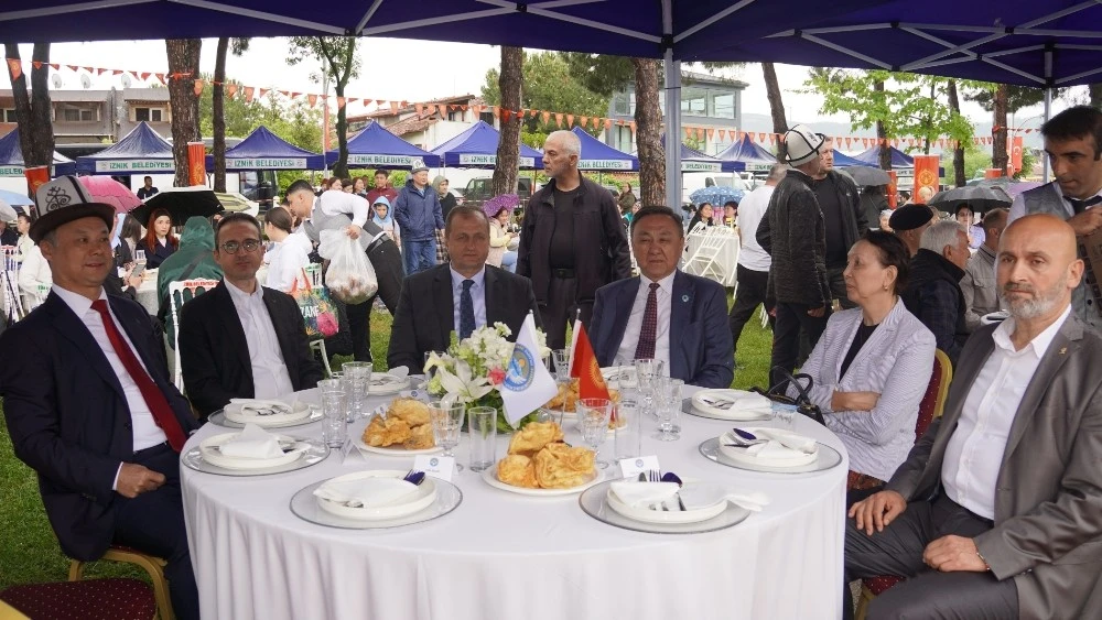 Geleneksel Kırgız Şenlikleri İznik’te gerçekleşti