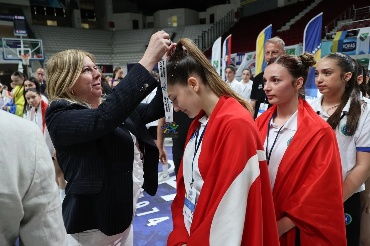Bursa Uluslararası Spor Festivali'nde kardeşlik rüzgarı!