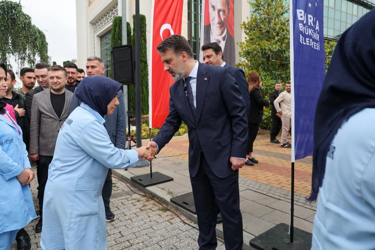 Şahin Biba Büyükşehir ailesiyle bayramlaştı