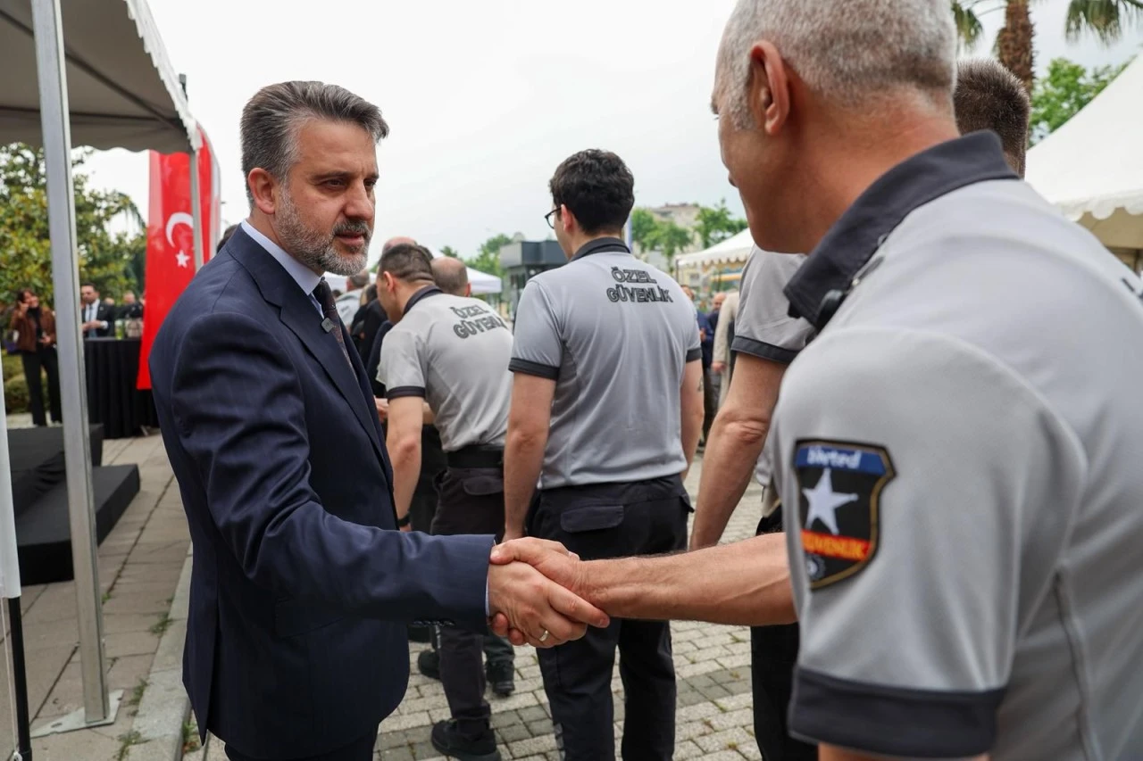 Şahin Biba Büyükşehir ailesiyle bayramlaştı