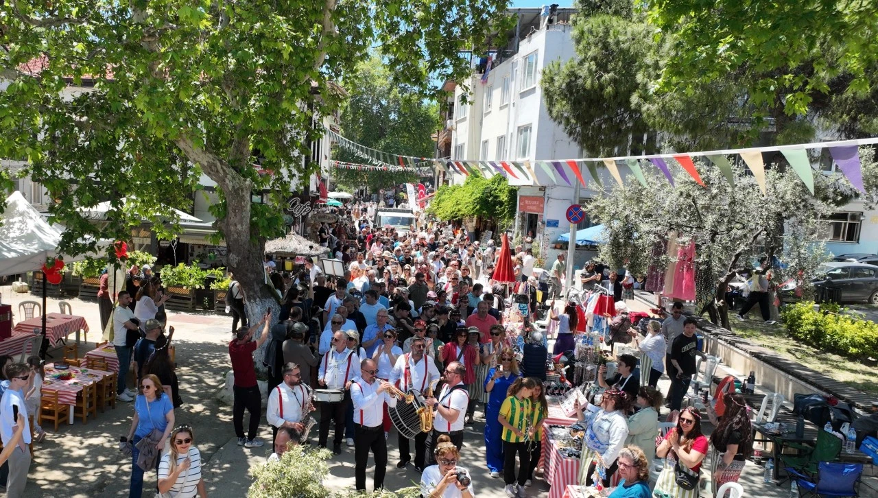 Bursa, Tirilye Zeytin Çiçeği Festvali'nden renkli kareler
