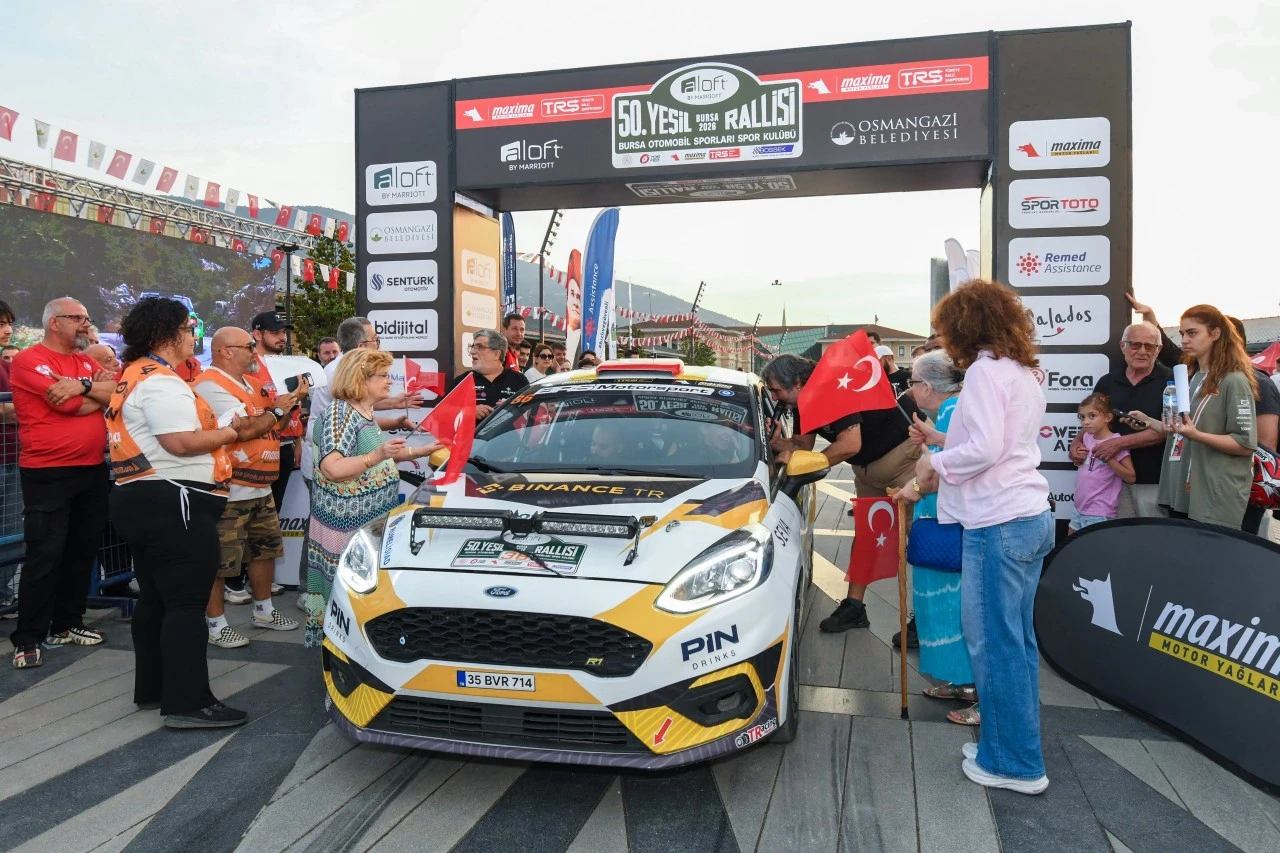 50. Yeşil Bursa Rallisi Osmangazi’den start aldı 