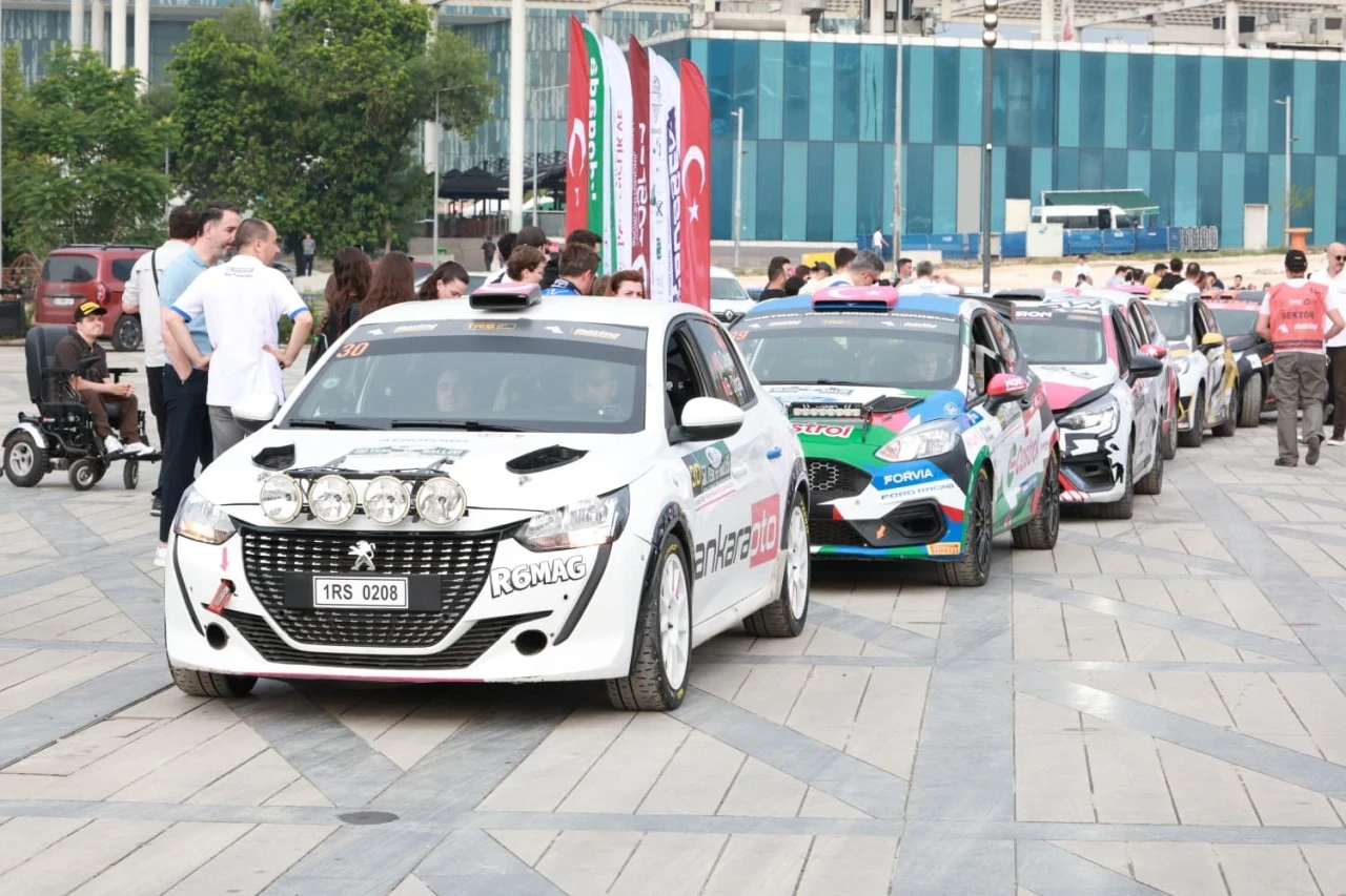 50. Yeşil Bursa Rallisi Osmangazi’den start aldı 