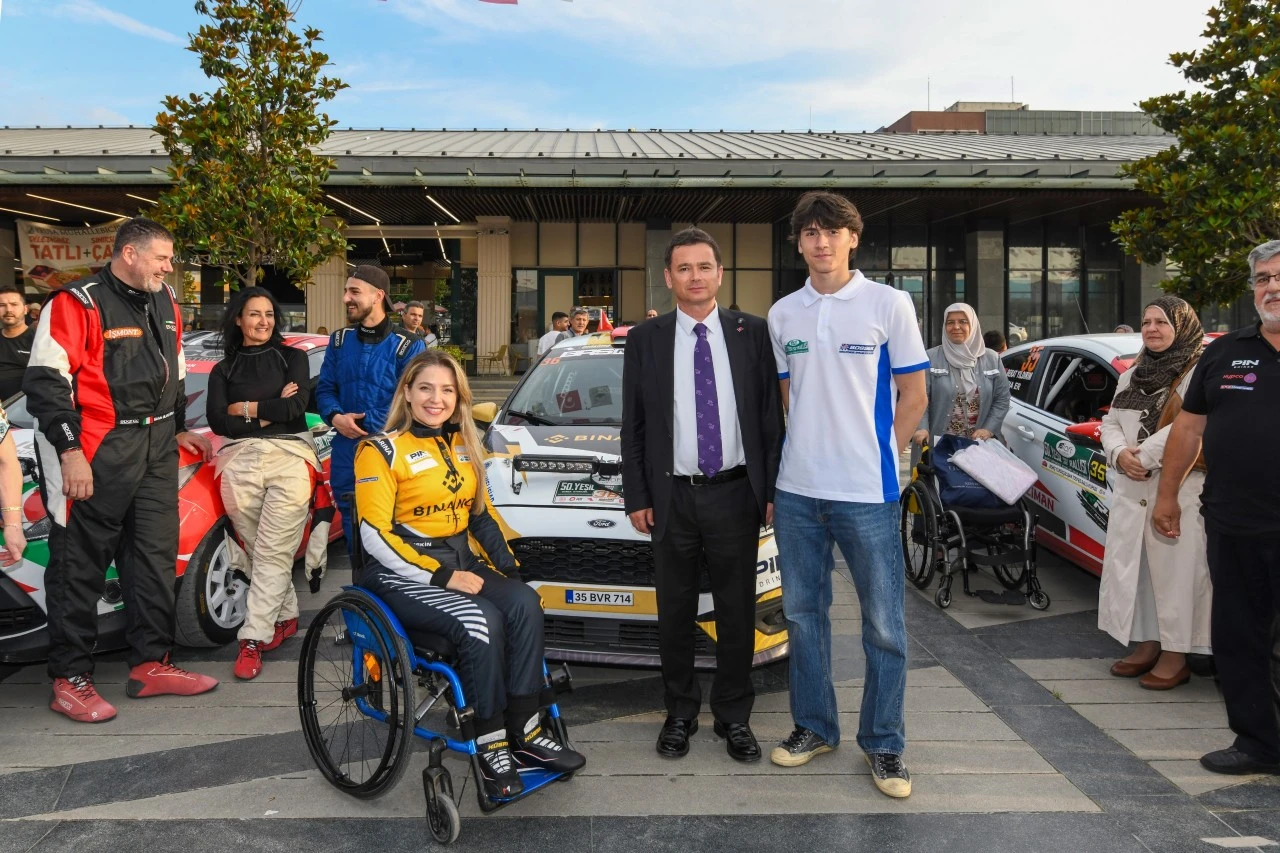 50. Yeşil Bursa Rallisi Osmangazi’den start aldı 