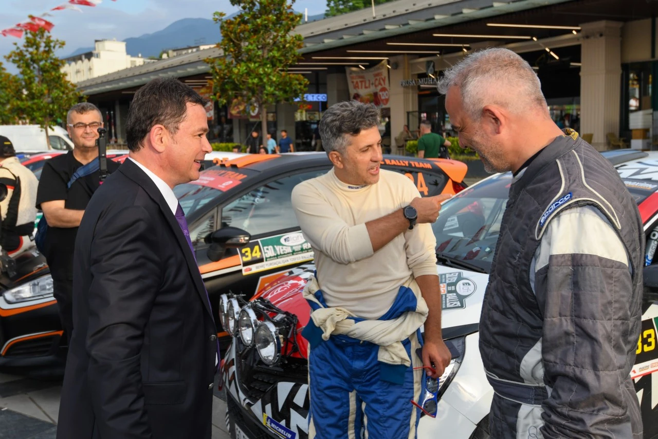 50. Yeşil Bursa Rallisi Osmangazi’den start aldı 
