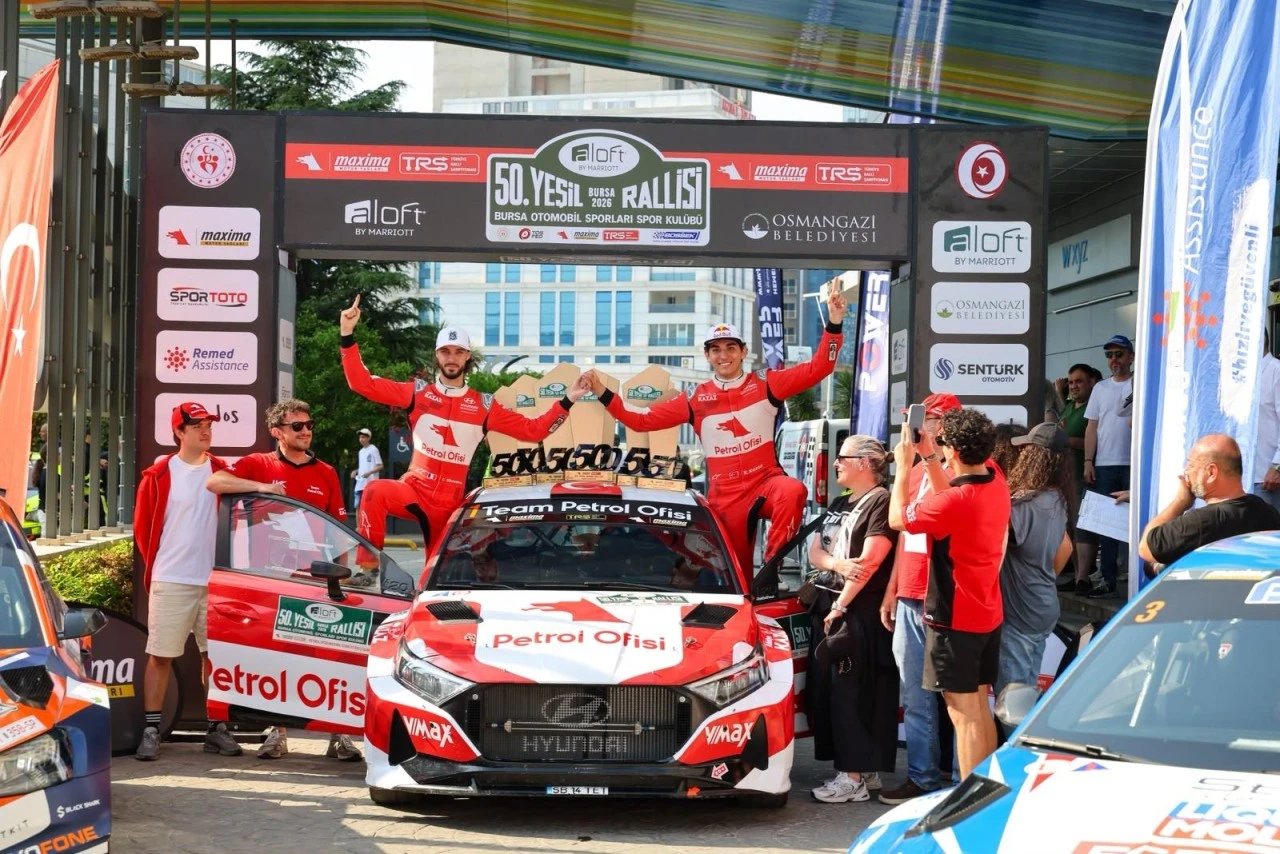 Osmangazi’de 50. Yeşil Bursa Rallisi nefes kesti
