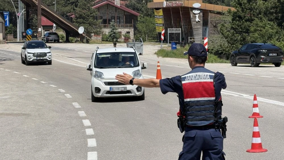 Bursa jandarmadan Uludağ'da sıkı denetim