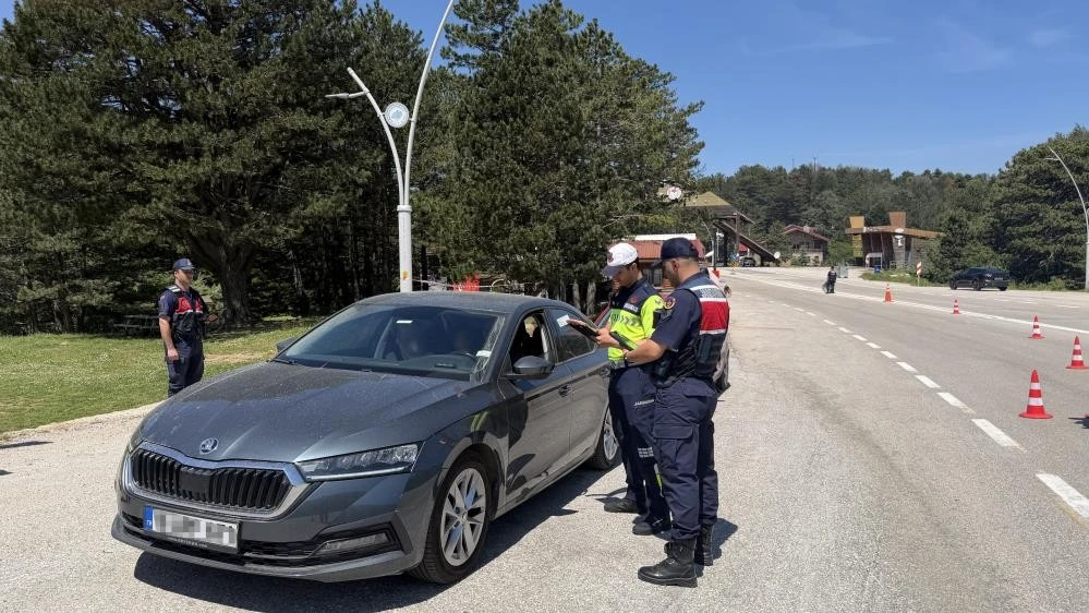 Bursa jandarmadan Uludağ'da sıkı denetim
