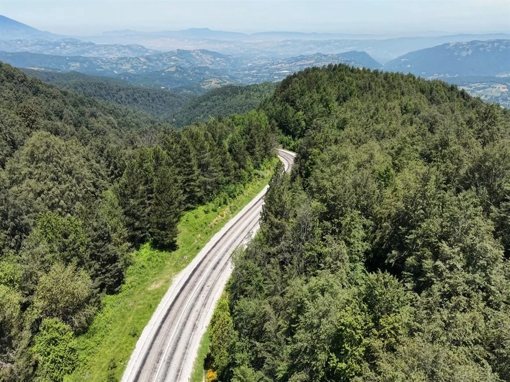 Bursa-Domaniç yolunun inanılmaz güzelliği objektiflerde