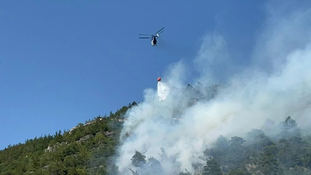  Bursa'da ormana sıçrayan yangın kontrol altına alındı