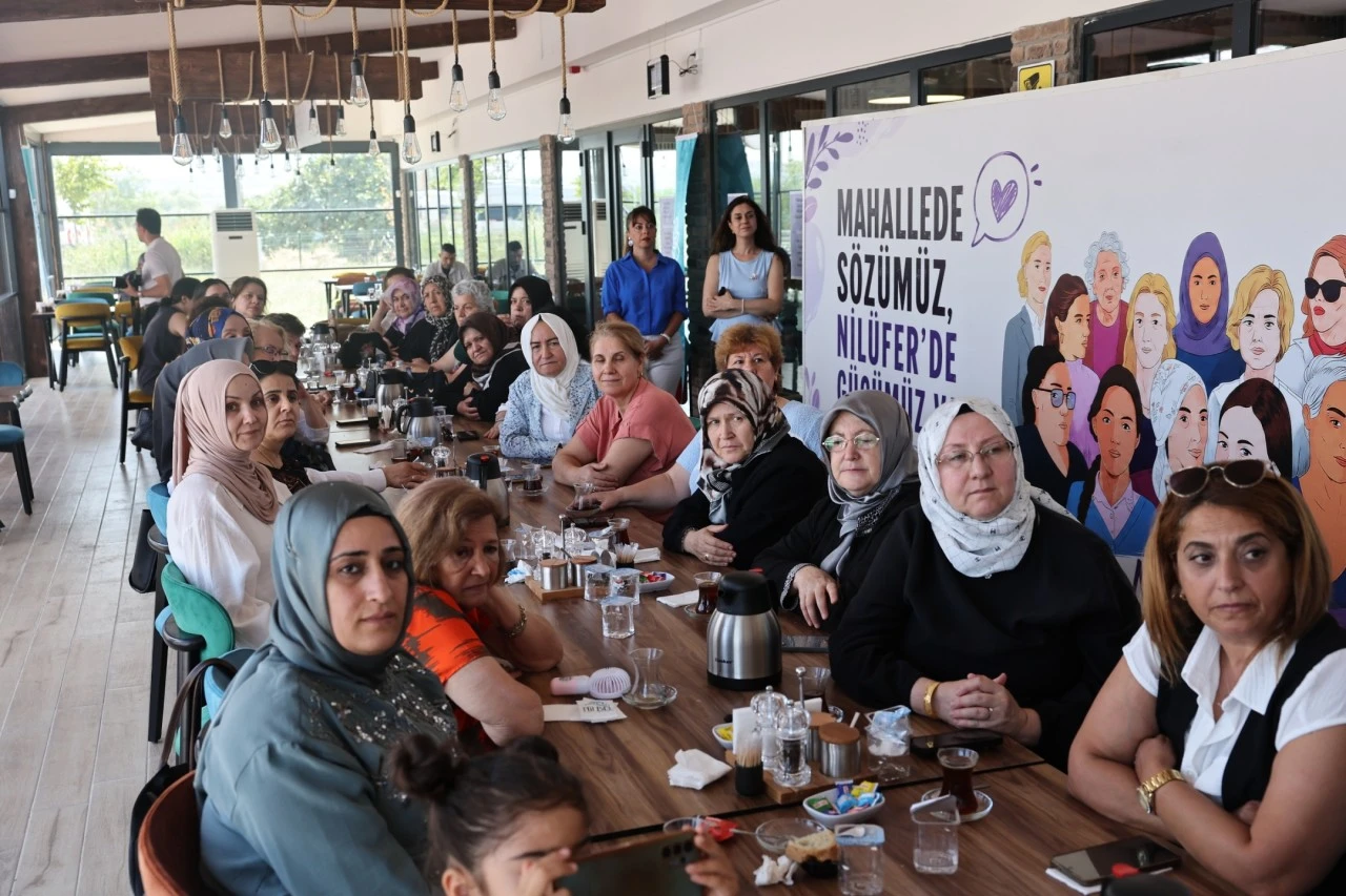 Nilüferli kadınlar “Mahallede Sözümüz Var” diyerek kent yönetimine katılıyor