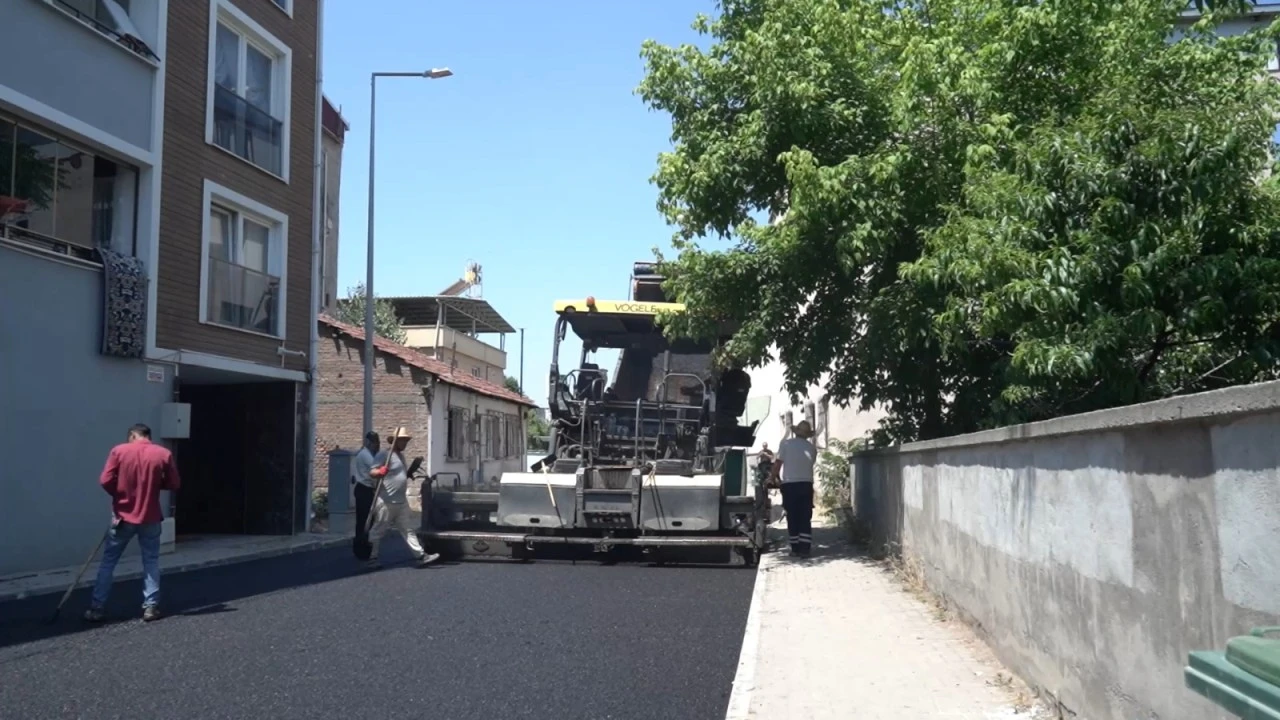 Kestel Belediyesi'nin asfalt mesaisi sürüyor
