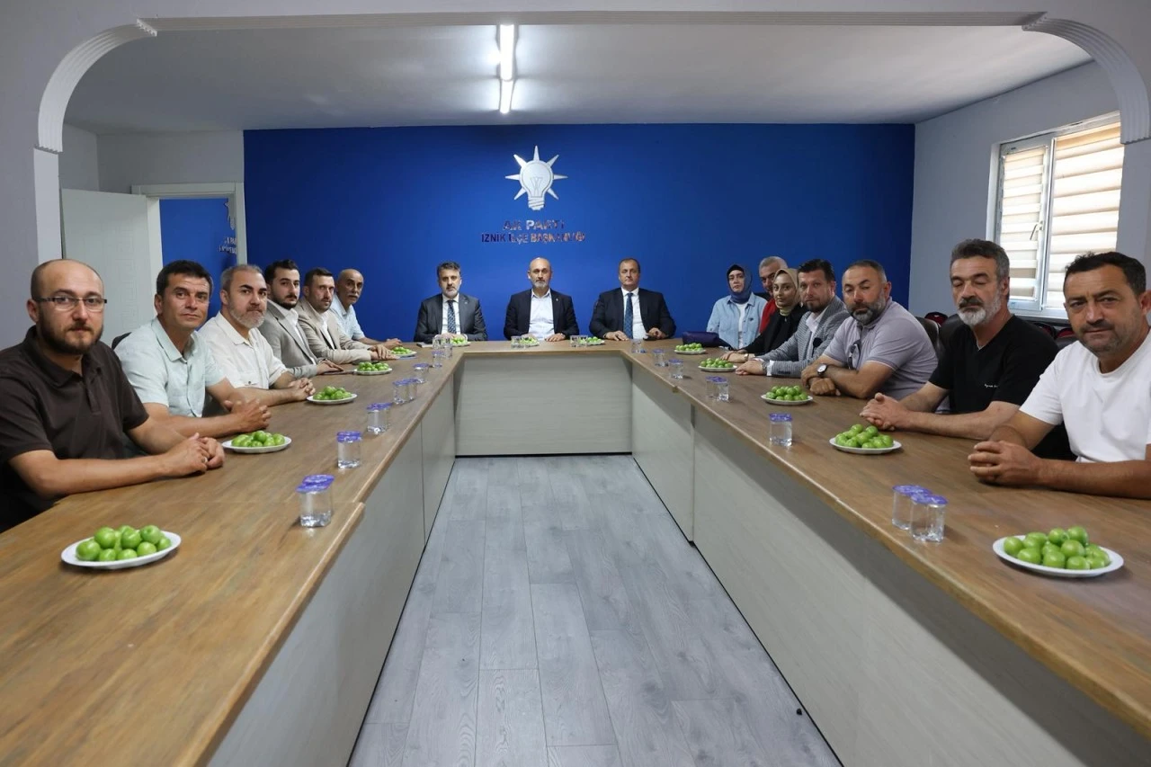 Başkan Vekili Biba’dan İznik’e ‘Kültür merkezi ve B Kafe’ müjdesi