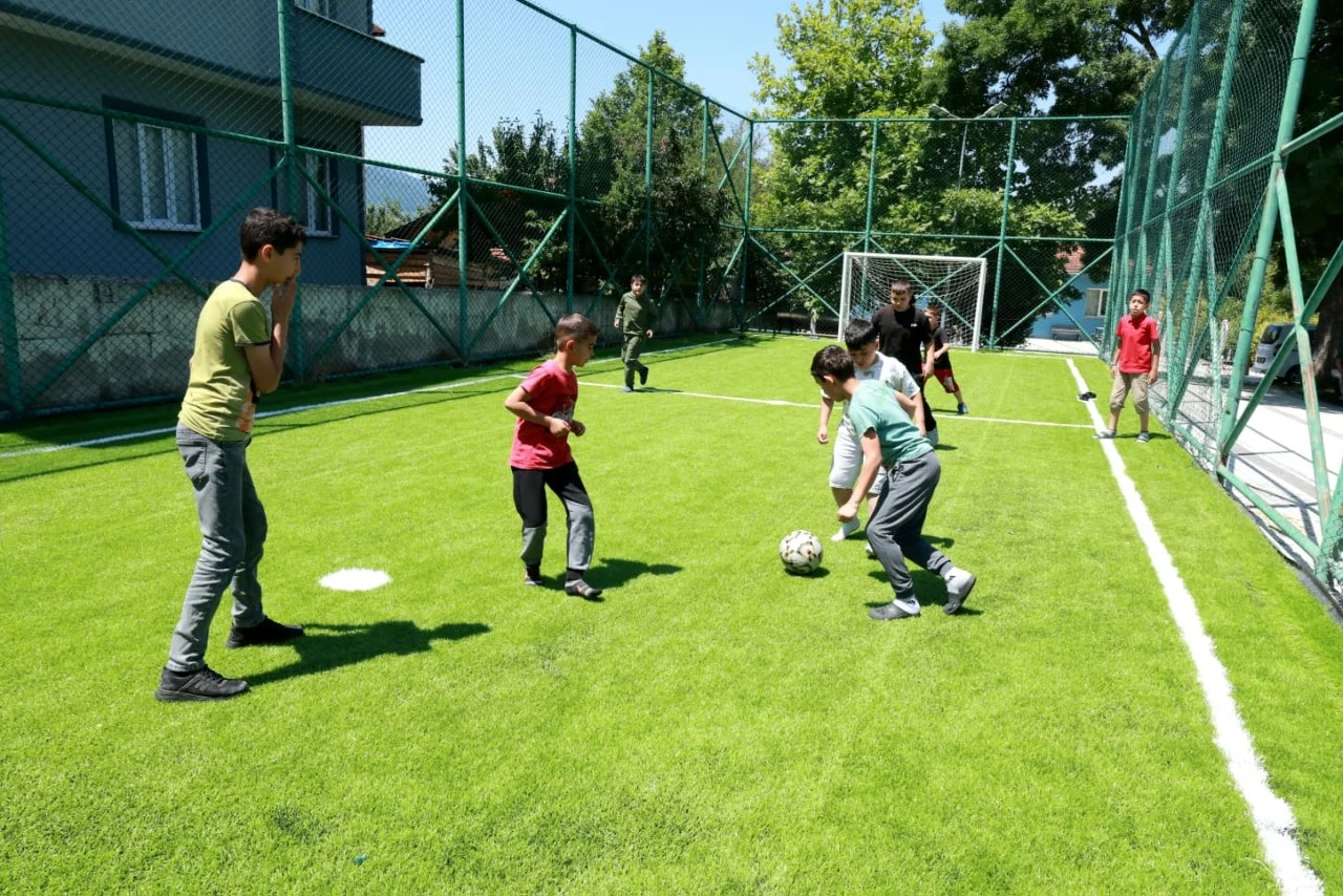 Başkan Erkan Aydın çocukların hayalini gerçekleştirdi