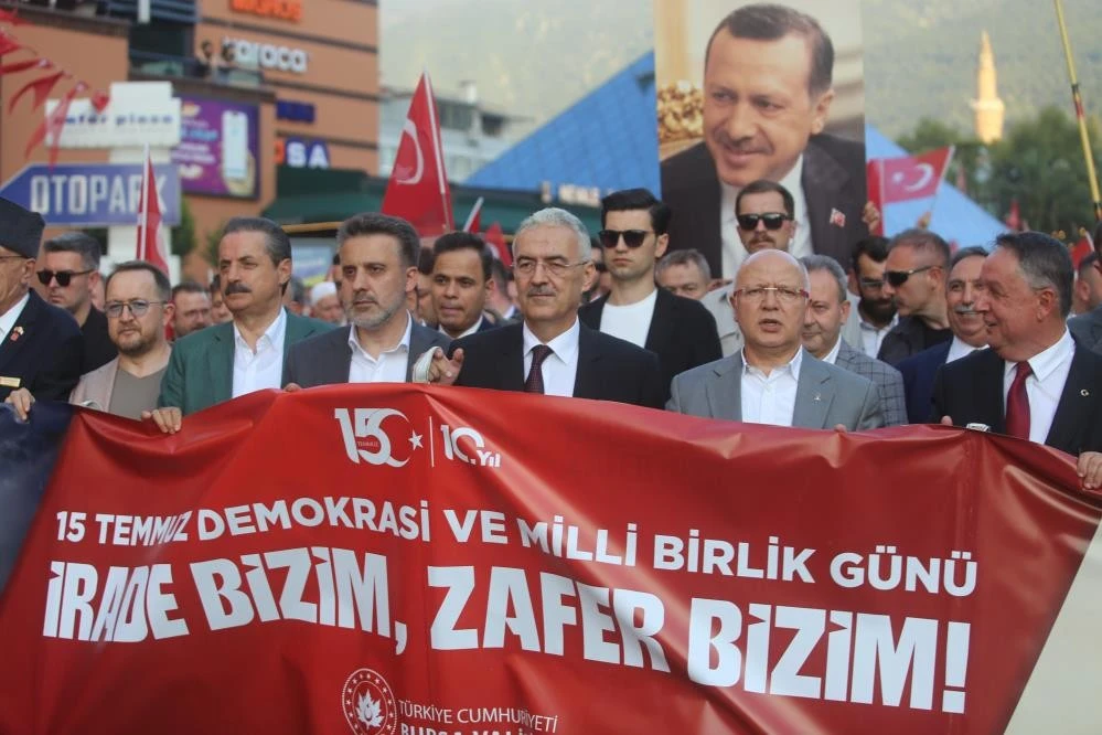 Bursa 15 Temmuz'un 10. yılında tek yürek