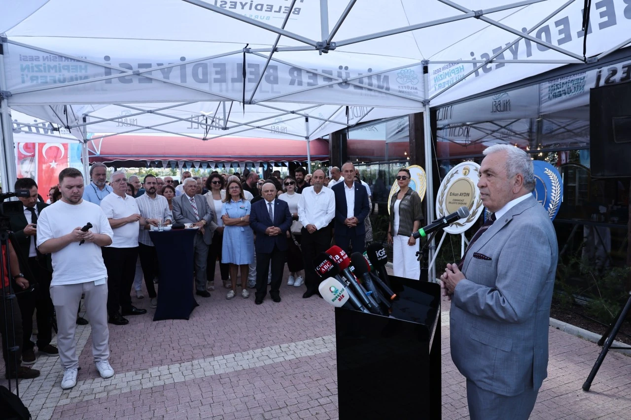 Nilüfer’de kırsal turizme yeni soluk: NİLBEL Leylek Kafe & Restoran açıldı