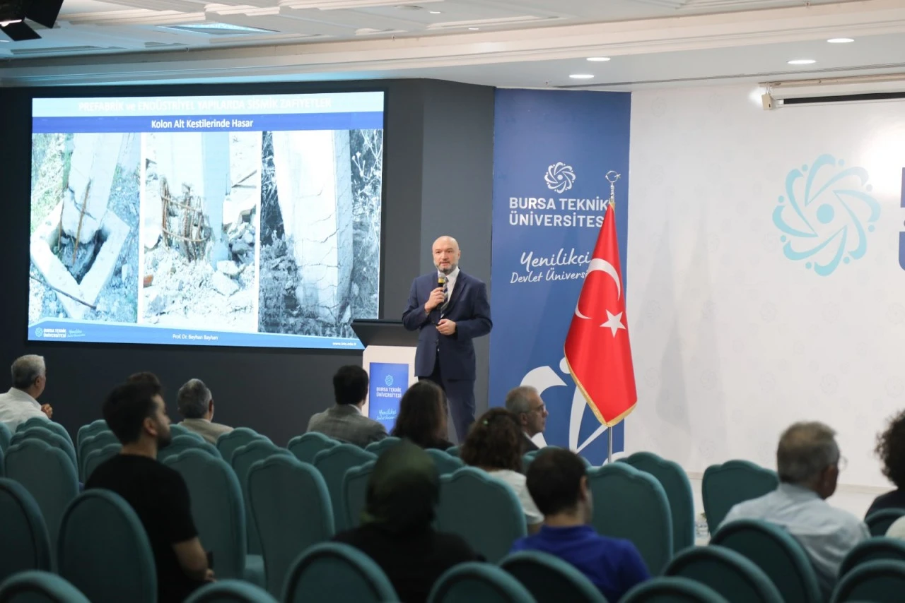 BT&Uuml;&rsquo;de uzmanlardan Bursa OSB&rsquo;lerine deprem &ouml;nlemi &ccedil;ağrısı